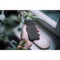 Samsung Galaxy A12 Hülle Carbon premium Elegant  Schwarz