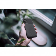 Samsung Galaxy A52s 5G Hülle Carbon premium Elegant  Schwarz