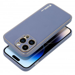 Apple iPhone 14 Pro Max Hülle Leather Blau
