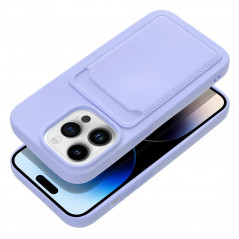 Apple iPhone 14 Pro Hülle Card Lila (Violet)