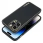 Apple iPhone 14 Pro Max Hülle Leather Schwarz
