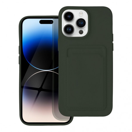 Apple iPhone 14 Pro Max Hülle Card Grün