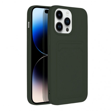 Apple iPhone 14 Pro Max Hülle Card Grün