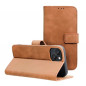 Apple iPhone 14 Book Handytaschen TENDER Book Braun