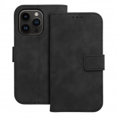 Apple iPhone 14 Pro Book Handytaschen TENDER Book Schwarz