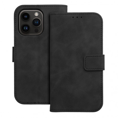 Apple iPhone 14 Pro Book Handytaschen TENDER Book Schwarz