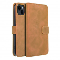 Apple iPhone 14 Plus Book Handytaschen TENDER Book Braun