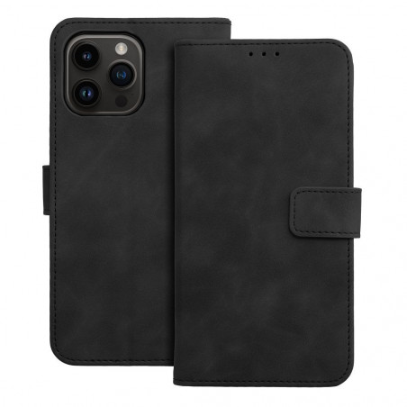 Apple iPhone 14 Pro Max Book Handytaschen TENDER Book Schwarz