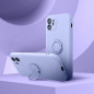 Apple iPhone 15 Hülle Silicone ring Lila (Violet)