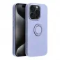 Apple iPhone 15 Pro Hülle Silicone ring Lila (Violet)