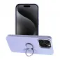 Apple iPhone 15 Pro Max Hülle Silicone ring Lila (Violet)