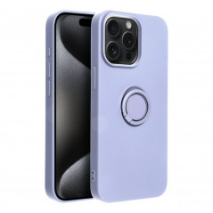 Apple iPhone 15 Pro Max Hülle Silicone ring Lila (Violet)