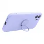 Apple iPhone 15 Pro Max Hülle Silicone ring Lila (Violet)