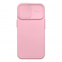 Apple iPhone 15 Hülle Slide Hell-Pink