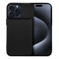 Apple iPhone 15 Pro Max Hülle Slide Schwarz