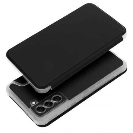 Samsung Galaxy S21 FE 5G Book Handytaschen Piano Book Schwarz