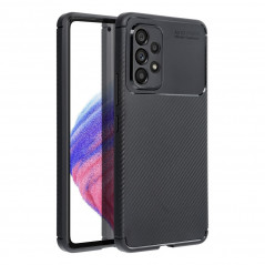 Samsung Galaxy A22 5G Hülle Carbon premium Elegant  Schwarz