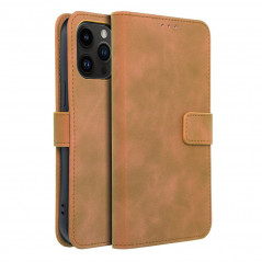 Apple iPhone 14 Pro Max Book Handytaschen TENDER Book Braun