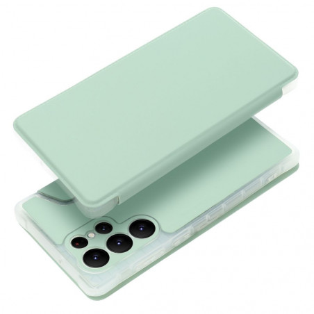 Samsung Galaxy S22 Ultra Book Handytaschen Piano Book Hellgrün