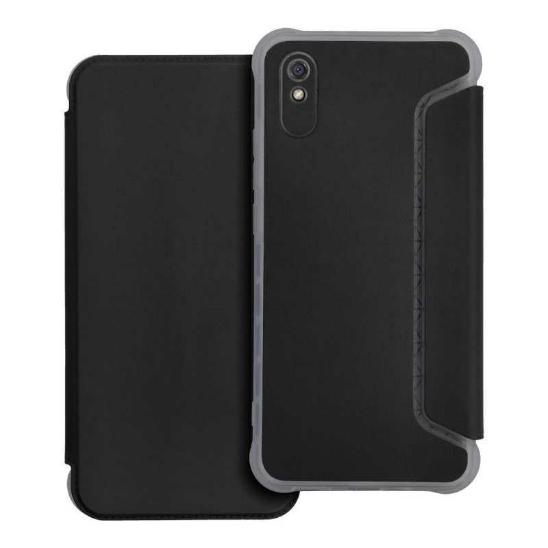 XIAOMI Redmi 9AT Book Handytaschen Piano Book Schwarz