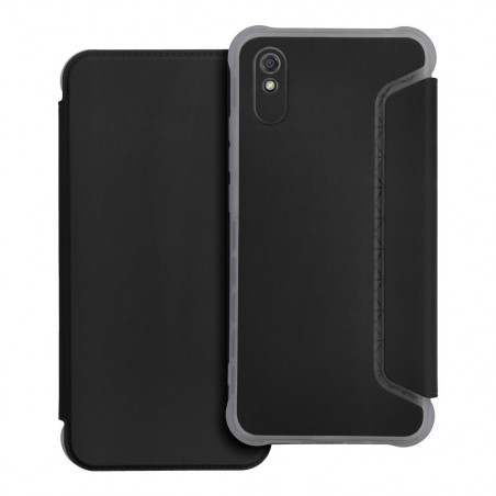 XIAOMI Redmi 9AT Book Handytaschen Piano Book Schwarz