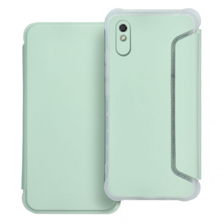 XIAOMI Redmi 9C NFC Book Handytaschen Piano Book Hellgrün