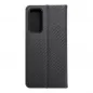 XIAOMI 12 Lite Book Handytaschen LUNA Book Carbon Kohlenstoff-Faser, Elegant  Schwarz