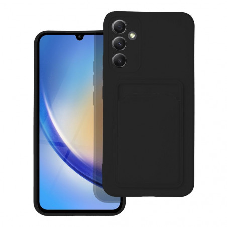 Samsung Galaxy A34 Hülle Card Schwarz