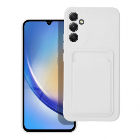 Samsung Galaxy A34 Hülle Card Weiß