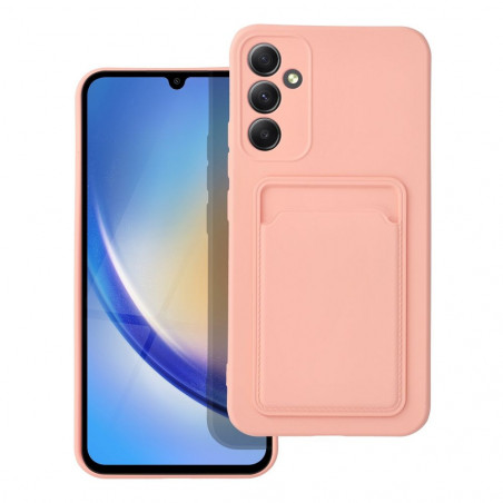 Samsung Galaxy A34 Hülle Card Rosa
