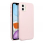 Apple iPhone 11 Hülle Leather Mag Cover Elegant  MagSAFE  Sandrosa