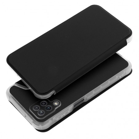 Samsung Galaxy A12 Book Handytaschen Piano Book Schwarz