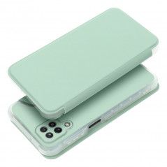 Samsung Galaxy A12 Book Handytaschen Piano Book Hellgrün