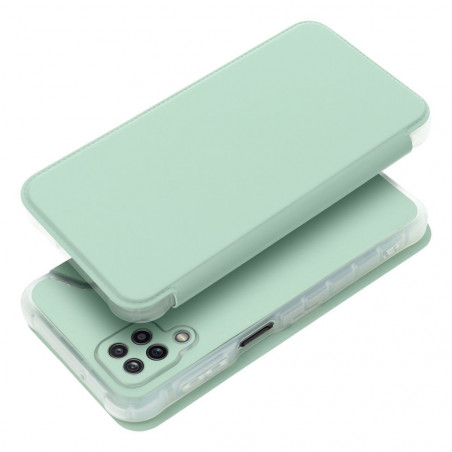 Samsung Galaxy A12 Book Handytaschen Piano Book Hellgrün