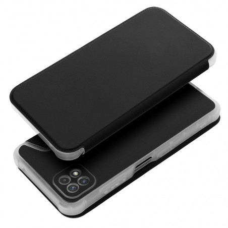 Samsung Galaxy A22 5G Book Handytaschen Piano Book Schwarz
