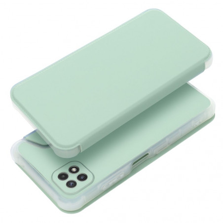 Samsung Galaxy A22 5G Book Handytaschen Piano Book Hellgrün