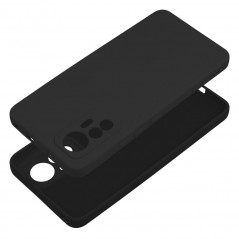 XIAOMI 12 Lite Hülle Silicone Elegant  Schwarz