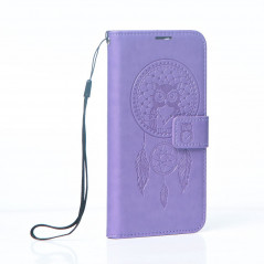 XIAOMI Redmi 9C NFC Book Handytaschen MEZZO Book Traumfänger  Lila (Purple)