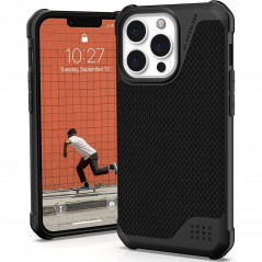 Apple iPhone 13 Pro Hülle Urban Armor Gear Metropolis LT Premium-Gehäuse   Kevlar Schwarz