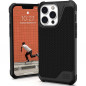 Apple iPhone 13 Pro Hülle Urban Armor Gear Metropolis LT Premium-Gehäuse   Kevlar Schwarz