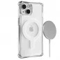 Apple iPhone 13 Hülle Urban Armor Gear Plyo Premium-Gehäuse  MagSAFE  Durchsichtbar
