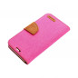 Apple iPhone 14 Plus Book Handytaschen CANVAS Book Rosa