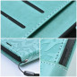 Apple iPhone 14 Pro Book Handytaschen MEZZO Book Mandala  Grün