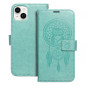 Apple iPhone 14 Plus Book Handytaschen MEZZO Book Traumfänger  Grün