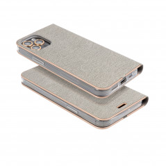 XIAOMI Redmi 10C Book Handytaschen LUNA Book Gold Elegant  Silber