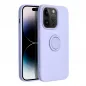 Apple iPhone 14 Pro Hülle Silicone ring Lila (Violet)