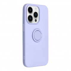 Apple iPhone 14 Pro Hülle Silicone ring Lila (Violet)