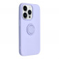 Apple iPhone 14 Pro Hülle Silicone ring Lila (Violet)