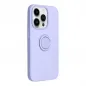 Apple iPhone 14 Pro Hülle Silicone ring Lila (Violet)