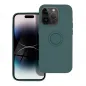 Apple iPhone 14 Pro Hülle Silicone ring Grün
